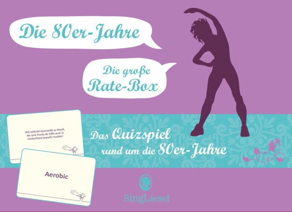 Ratekarten "Das große 80er-Jahre-Quiz", Quiz-Spiel für Senioren - auch mit Demenz