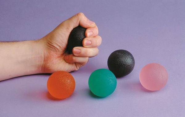 Patterson Med Gel-Ball Hand- und Fingertrainingtraining - 5er-Set